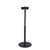 Suporte Plano Ajustável de Disco de Metal para Mesa Microfone Multifuncional para Transmissão ao Vivo Suporte Preguiçoso para Celular para Assistir a Programas