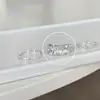 Set de Anillos Abiertos Irregulares de Diamante para Mujer Anillo Minimalista de Nicho para Dedo Índice Moda Personalidad Diseño Versátil Anillo