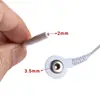 Cable de Línea de Máquina Eléctrica Tipo Hebilla de Cabeza Única de 3.5MM Cable de Transferencia de Línea de Extensión para Instrumento de Fisioterapia de Frecuencia Media y Baja Cuidado de la Salud
