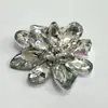 Versátiles Decoraciones de Cristal de Alta Gama para Zapatos, Zapatos de Cuero, Zapatos de Boda, Flores de Cristal de Moda Europea y Americana
