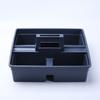 Cesta de limpieza portátil para hotel, cesta de plástico para herramientas de limpieza, caja de almacenamiento, cesta multiusos para artículos diversos, cesta para barra de herramientas