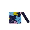 Tarro de Snacks para Celebridades de Internet Personalizado Tarro de Regalo Tarro para Té Caja de Hierro Caja de Lata Cuadrada Caja de Lata Negra Mate