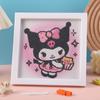 Pintura de Diamantes de Dibujos Animados Transfronteriza DIY Hecha a Mano Enmarcada Diamante Completo Princesa Anime Pintura de Diamantes Juguetes Educativos Venta al por Mayor