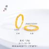 Anillo de aro de palo de aro de oro arena de Vietnam que no se desvanece durante mucho tiempo con diamantes de tacón familiar Fu Man, pulsera de anillo de dedo índice abierto
