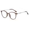 2023 Gafas Redondas Anti-Luz Azul Retro Fotocromáticas Unisex Monturas de Gafas Estilo Retro Artístico