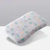 Almohada infantil de dibujos animados segunda generación espuma viscoelástica almohada para bebé algodón lavable rebote lento almohada para moldear el cuello jardín de infantes