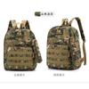 Mochila escolar para estudiante de primaria, protección de la columna vertebral y reducción de carga, mochila de viaje para exteriores, gran capacidad, camuflaje, mochila deportiva, bolsa de tres niveles para comer pollo