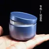 Mini Latas de Té Hechas de Hoja de Lata, Selladas para Té Negro y Té Verde, Pequeñas Latas de Té Portátiles de Tamaño de Viaje, Personalizables