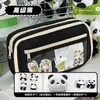 Estuche para Lápices Bolsa de Dolor Jiyikawa Ins Nuevo Estilo Caja de Papelería para Chicas de Secundaria, Gran Capacidad, Alto Valor Estético, Estuche Transparente