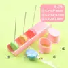 Serie de Piruletas Molde para Galletas con Patrón 3D Patrón de Botella para Dedos de Piruleta DIY Molde Creativo Nuevo