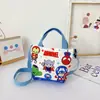 Na nova bolsa de lona ins 2024 mais vendida bolsa casual infantil coreana bolsa de ombro mensageiro fabricantes atacado