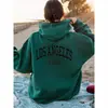 Sudadera con Capucha Estampada Costa de California Transfronteriza Comercio Exterior Amazon Temuwish Mayoreo