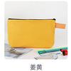 Amazon Transfronterizo Spot Lienzo Blanco Cremallera Estuche para Bolígrafos Bolsa de Almacenamiento de Maquillaje de Mano Personalizada Logo Impreso Personalizado