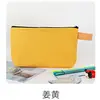 Bolsa de Lona para Lápices con Cremallera Spot Blank Transfronteriza de Amazon, Bolsa de Cosméticos de Mano, Estuche de Papelería, Monedero, Logo Impreso Personalizado