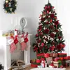 Navidad Plástico Bola de Navidad Festival Fiesta Hogar Accesorios para Árbol de Navidad Decoración Navideña Bola de Navidad Roja Afelpada