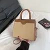 Bolsa de Mão Tendência Estilo Coreano de Alto Acabamento para Mulheres, Nova Moda Primavera 2026 Bolsa de Ombro de Grande Capacidade, Bolsa Quadrada Pequena para o Dia a Dia
