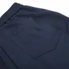 Calça Casual Reta com Bordado Floral Cruzado Lateral para Homens, Design Moderno Europeu e Americano, Calça Esportiva Solta