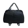 Bolsa de Viaje Estilo Coreano, Bolsa de Almacenamiento Ampliable de Gran Capacidad, Bolsa Deportiva Portátil Ligera para Viajes de Negocios de Mujeres, Bolsa de Mano para Hombres