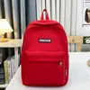Nuevas Mochilas 2026 para Niñas, Estudiantes de Secundaria, Preparatoria y Universidad, Mochilas de Color Puro Estilo Normcore, Mochilas Originales de Nicho para Mujeres