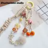 Cuerda Trenzada de Colores Dopamina Cuerda Central Paracord Taza de Agua Material Hecho a Mano DIY Accesorios con Cuentas Colgante para Bolsos Accesorios Colgantes