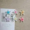 Accesorios Transparente de Mini Estrella de Mar para Manualidades DIY, Pegamento Crema para Fundas de Teléfono, Zuecos, Pinzas para el Cabello, Materiales para Fundas de Auriculares