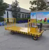Caja de Asiento Grande con Barandillas Altas Delanteras y Traseras, Camión Eléctrico de Plataforma, Camión Grande de Transferencia, Carga Grande con Alta Capacidad de Carga