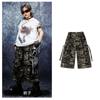 Ropa Hip-Hop para Niños Rompiendo Hip-Hop Sueltos para Niños Trajes Modernos Pantalones de Camuflaje Geniales y Atractivos para Niñas Ropa de Rendimiento