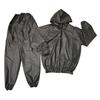 Conjunto de moletom de seda personalizado 15 calças de emagrecimento traje de sauna descartável traje de secagem rápida traje de sauna de PVC fitness suor