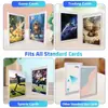 Portatarjetas Magnético de 35 Puntos Protección UV Carta Estrella de Pokémon Estuche Protector Magnético Fuerte Anti-Rayones Transparente Portatarjetas Coleccionables Venta al por Mayor