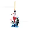 Pendente decorativo de árvore de Natal novo transfronteiriço acrílico plano decoração de casa Natal ornamentos infantis