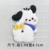 Lindo Perro Pacha PVC Suave Accesorios de Dibujos Animados Parche de Cachorro DIY Funda para Teléfono Móvil Agujero Pantuflas Hebilla de Flor Adhesivo Decorativo