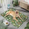 Esteras para Dormir para Gatos y Perros Transfronterizas, Esteras de Piso para Mascotas para Todas las Estaciones, Anti-Desgarro, Impermeables y a Prueba de Orina, Esteras para Alimentar Perros