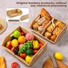 Caixa Organizadora Multifuncional de Mesa Nanzhu Caixa de Armazenamento para Bancada de Cozinha Caixa Organizadora de Mesa Caixa Organizadora de Madeira Multiuso