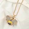 Collar de Abejita Estilo Nuevo para Mujer, Cadena para Clavícula Estilo Coreano Estilo Ins con Diseño de Alta Gama, Cadena Elegante y Exquisita para Cuello Cadena para Suéter