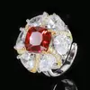 Joia Huabi Nova 2025 Base de Cobre Banhada a Ouro Esmeralda Sintética Conjunto de Temperamento Luxo Leve Feminino 10-8mm
