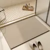 Tapetes de Piso de Tierra de Diatomeas Personalizables, Tapetes Sencillos para Puerta de Baño, Absorbentes de Agua, Secado Rápido, Resistentes a la Suciedad, Antideslizantes