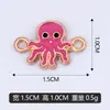 Encanto de Pulpo con Goteo de Aceite Transfronterizo DIY Creativo Versátil para el Uso Diario Accesorios para Pulsera Directo del Fabricante, Disponible para Pedidos Mixtos por Lote