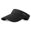 Sombrero de Verano para Mujer Exterior sin copa protección solar sombrero solar Seda de Hielo ala ancha deportivo casual sombrero solar fabricantes transfronterizo
