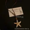 Nuevo Collar Largo Estilo Coreano Estrella de Mar para Mujer 2025 Cadena para Suéter de Gama Alta Ins Nicho Ajustable