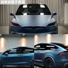 Película para carro que muda de cor adesivos para carro completo super fosco metalizado preto roxo mágico Super ya AMG cinza montanha Guerreiro Negro azul mágico