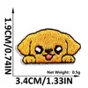 Pegatinas de Tela Bordada Autoadhesivas de Gatito de Dibujos Animados Parches de Animales Lindos para Manualidades DIY Pegatinas de Parche Decorativas de Tela para Ropa Sombrero