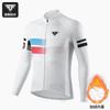Ropa de Ciclismo Captain Tas para Hombre, Sudadera de Forro Polar con Mangas Largas, para Bicicleta de Montaña y Carretera, Cálida para Otoño e Invierno