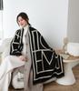 Chal con Aire Acondicionado para Mujer, Bufanda de Lana Doble Uso, Nuevo Modelo Invierno 2026, Poncho para Siesta en la Oficina, Regalo