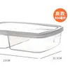 Contenedores de Almacenamiento para Refrigerador para Alimentos Frescos, Cajas de Almacenamiento para Carne en Congelador, Contenedores de Grado Alimenticio Aptos para Microondas para Carne, Camarones, Cebolletas, Jengibre, Guarniciones, Conservación Fresca y Sellados