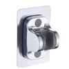 Venta al por mayor de fábrica Accesorios para base de ducha de mano Negro Gunmetal Galvanizado Gancho de pared sin clavos Montaje en pared con ventosa sin perforaciones
