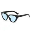 Gafas de Sol de Verano Nuevas Ojo de Gato Adelgazantes Modernas de Alta Gama Muestran Temperamento Protección Solar Sombra Moda Europea Americana Estilo Callejero