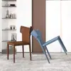 Sillas de comedor estilo italiano personalizadas para uso doméstico, sillas con respaldo para restaurante, suministro transfronterizo directo para sillas de recepción y sala de reuniones de hotel y restaurante, mesas y sillas de comedor