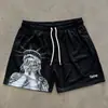 Shorts de Baloncesto Modernos Estilo Americano Estampado de los Knicks Deportivos Holgados Secado Rápido Transpirables Calle Casual Shorts para Hombre