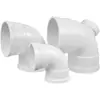 Cotovelo pvc 50 conexões cotovelo reto 75 110 tubo de esgoto T direto sifão sifão S 160 conexões tubo de esgoto U