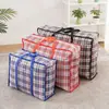 Bolsa de Lavandería, Bolsa para Mudanzas, Bolsa Tejida, Bolsa de Equipaje, Bolsa Impermeable para Empacar Edredones, Bolsa Grande, Bolsa para Dormitorio Estudiantil